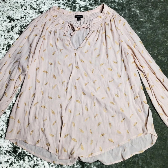 Torrid Crepe Tie Neck Blouse - Picture 3 of 8